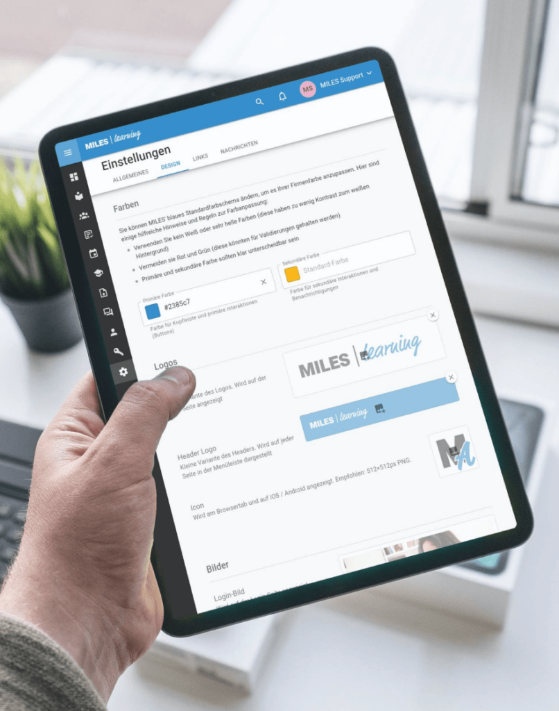 MILES Learning Ihr Lernportal. Ihre Inhalte. Ihr Wissenstransfer.